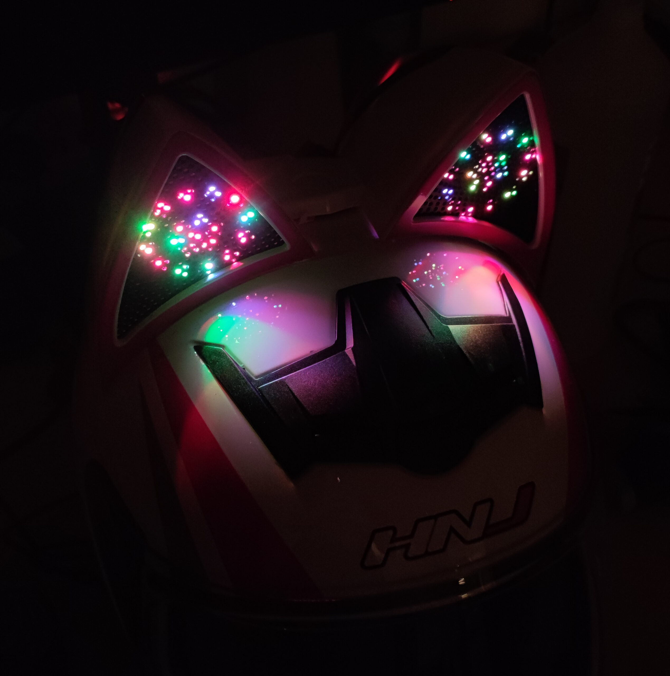 NeoPixel LED Helmet